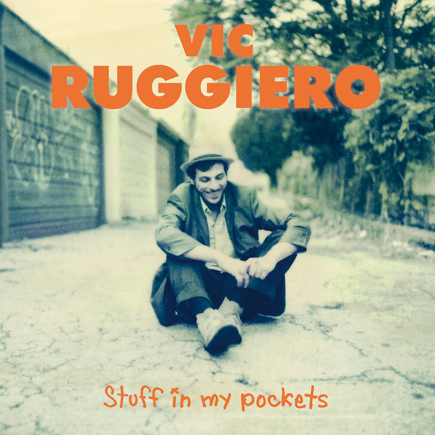 Cover art for Vic Ruggiero's new album, 'Stuff in My Pockets'